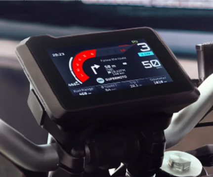 KTM motorcycle cluster