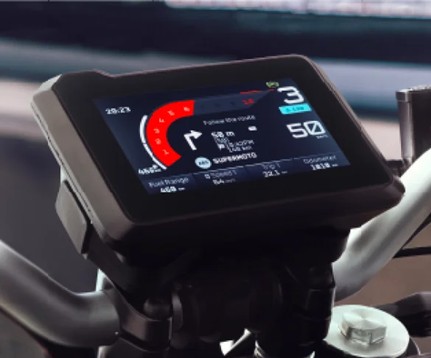 Royal Enfield motorcycle cluster on Renesas RH850