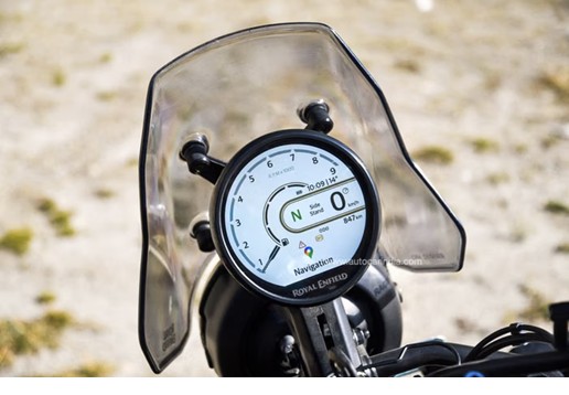 KTM motorcycle cluster demo on NXP RT1176